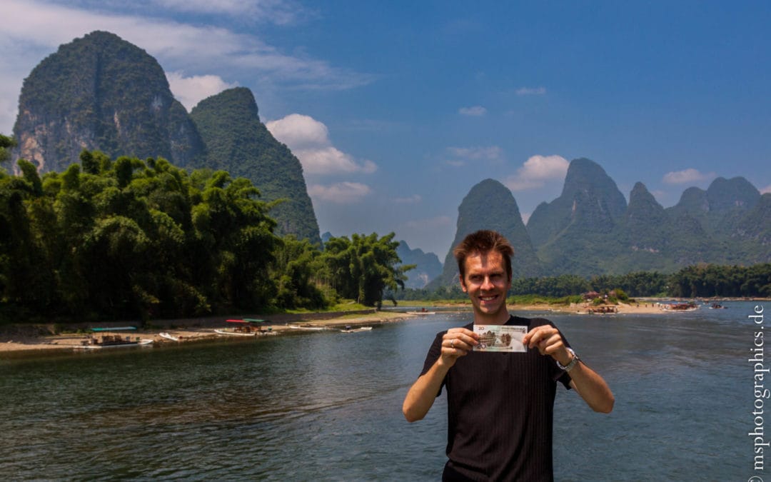 Reisterrassen und Karstberge Guangxi
